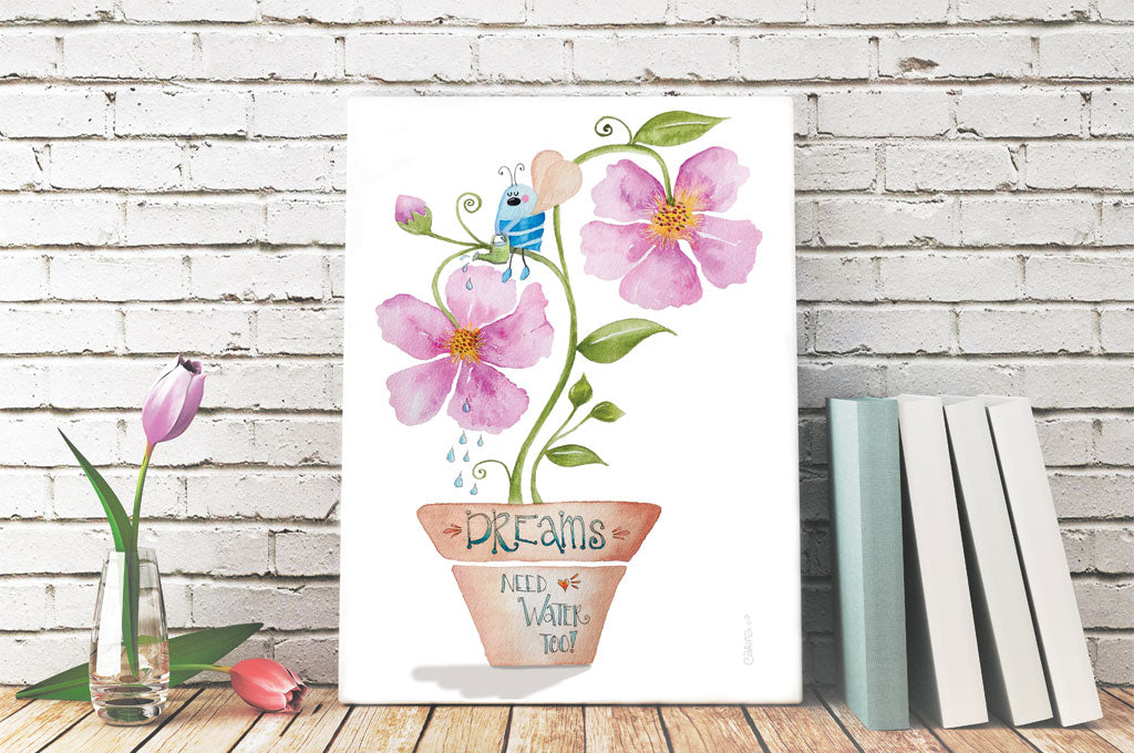 Dreams Need Water Too - Art Print