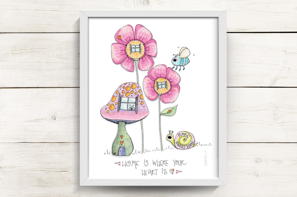 Home is Where Your Heart Is | Art Print