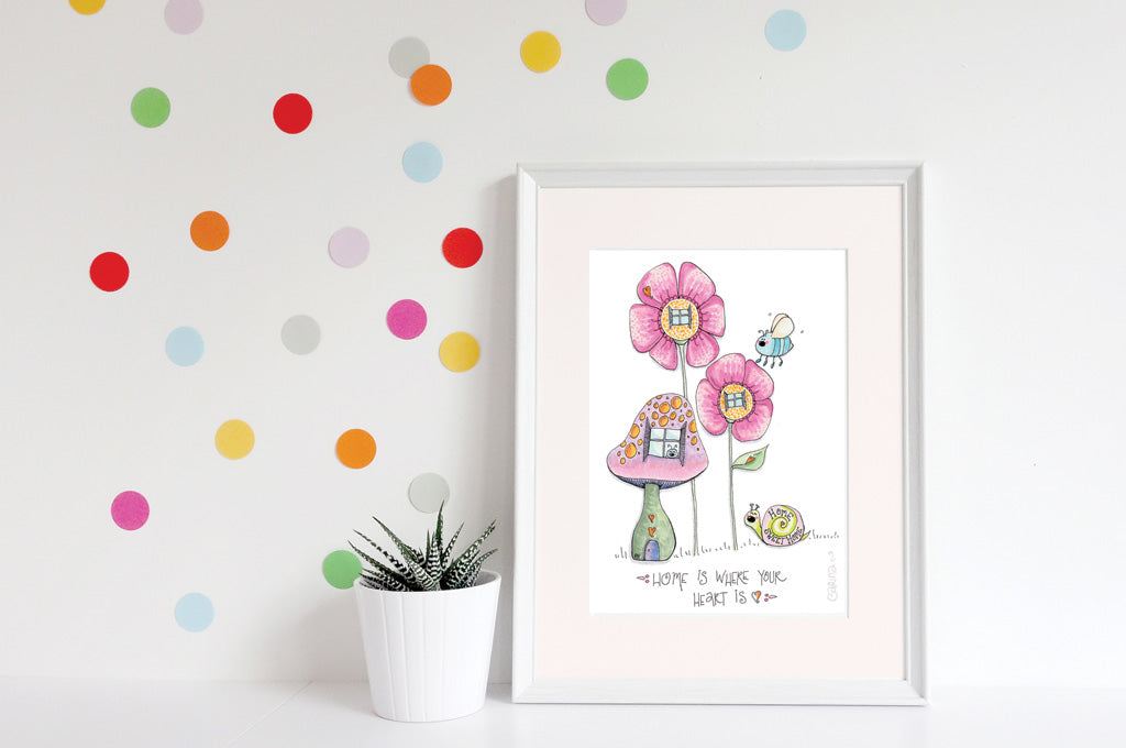Home is Where Your Heart Is | Art Print