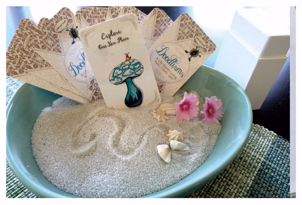 Doodlisms™ 31-Card Deck | A Daily Pick Me Up!