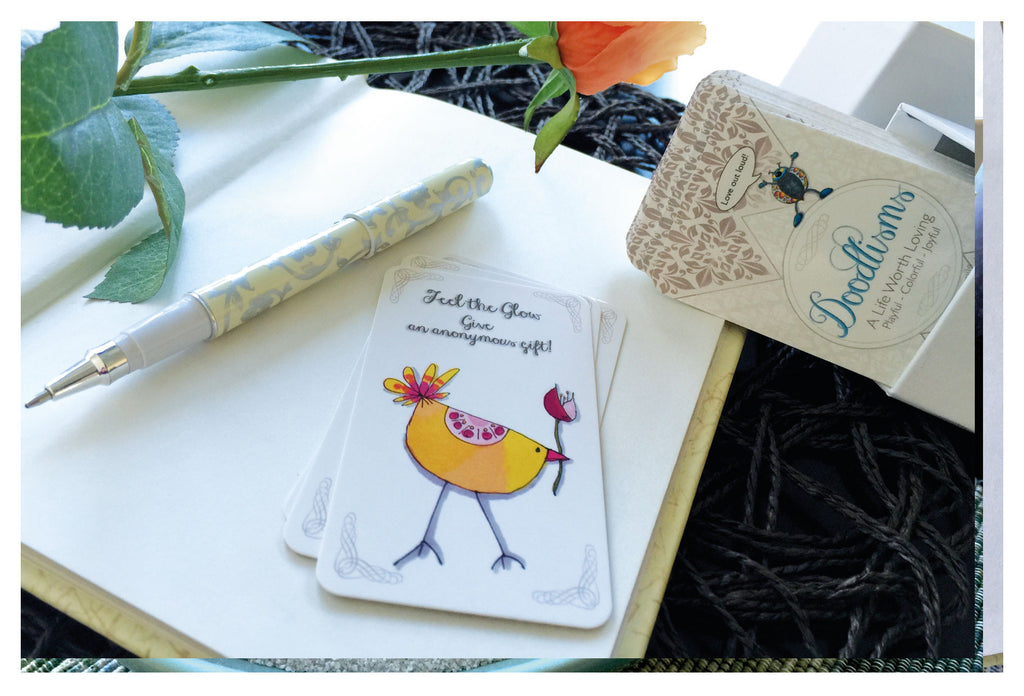 Doodlisms™ 31-Card Deck | A Daily Pick Me Up!