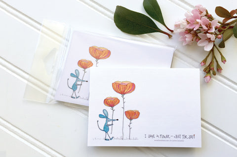 I Have A Flower Just For You, Sticky Note Pad
