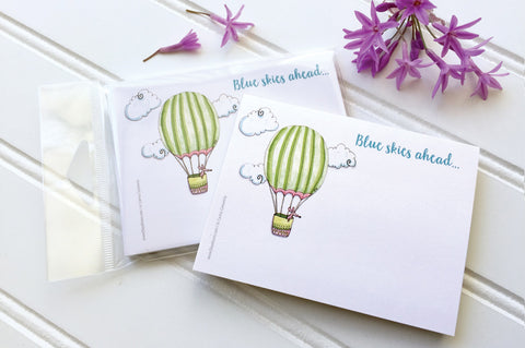 Blue Skies Ahead, Sticky Note Pad